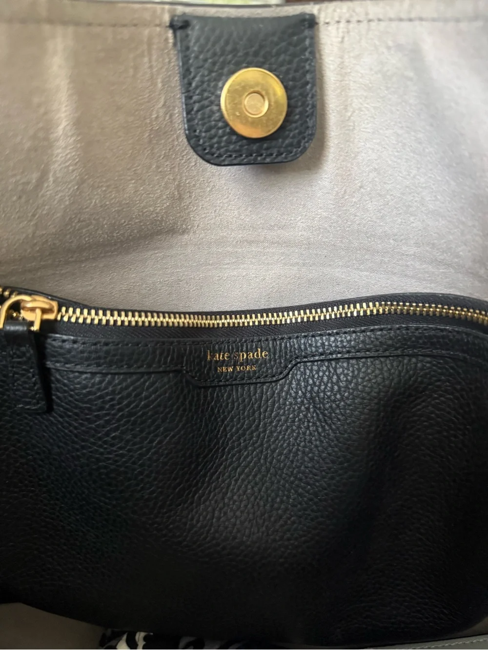 kate spade structured black